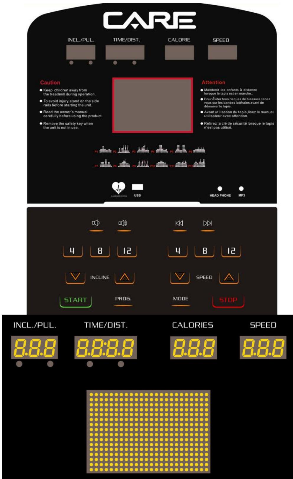 CARE FITNESS 14km/h - MEDLINE - MED-730 - 1