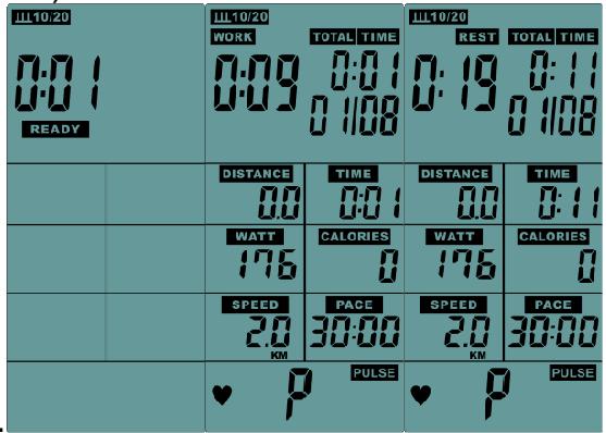 CARE FITNESS CARE - CURVE-RUNNER - INTERVAL10/20: - 2
