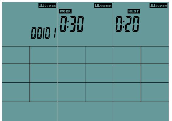 CARE FITNESS CARE - CURVE-RUNNER - 8、INTERVAL CUSTOM: - 1