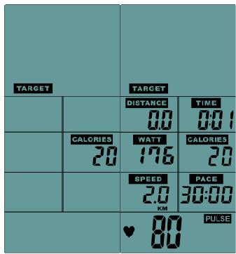 CARE FITNESS CARE - CURVE-RUNNER - 9、TARGET TIME: - 2