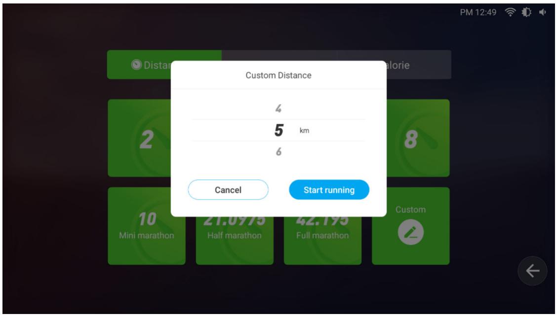 CARE FITNESS 25km/h - CARE - CLUB RUNNER écran TFT - Mode cible - 3