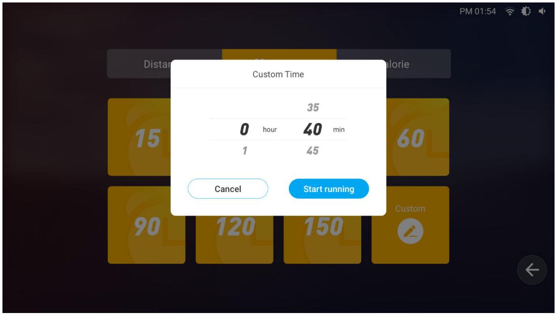 CARE FITNESS 25km/h - CARE - CLUB RUNNER écran TFT - Target mode - 5