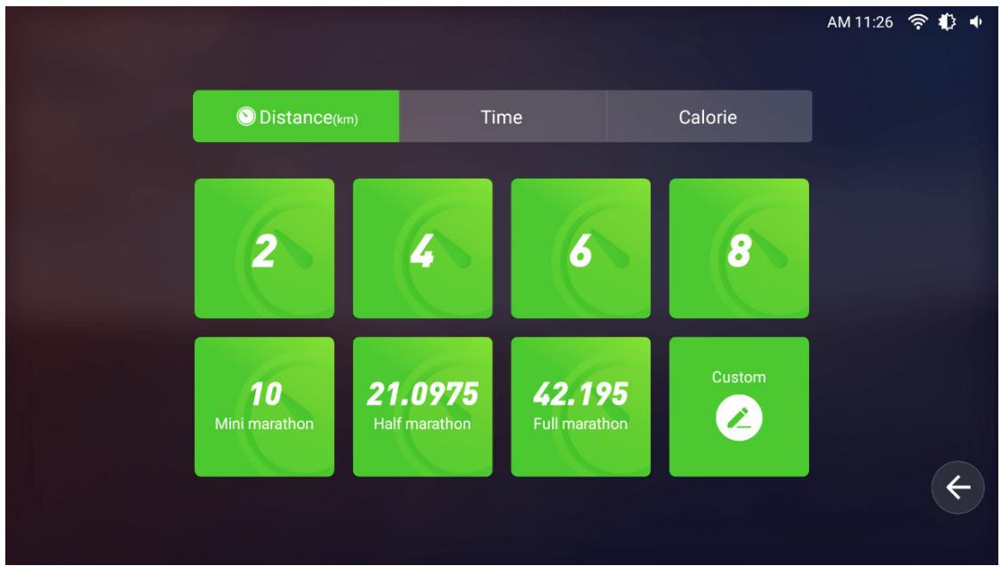 CARE FITNESS 25km/h - CARE - CLUB RUNNER écran TFT - Mode cible - 1