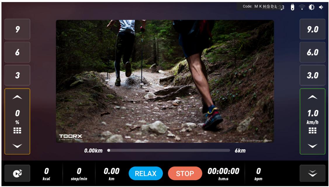 CARE FITNESS 25km/h - CARE - CLUB RUNNER écran TFT - Mode cible - 2