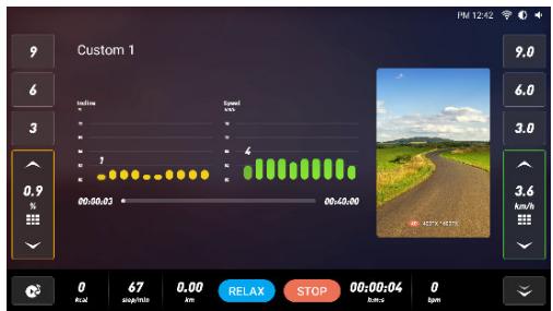 CARE FITNESS 25km/h - CARE - CLUB RUNNER écran TFT - Endurance mode, as shown below - 3
