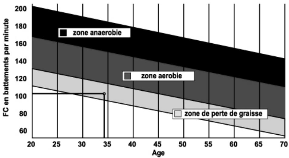 CARE FITNESS CV-311 - motorisé - Définition de votre Zone de travail : - 1