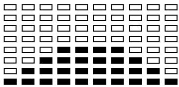 CARE FITNESS CV-311 - motorisé - PRESET PROGRAM PROFILES: - 6