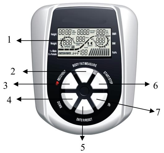 CARE FITNESS CV-311 - motorisé - Bestellung von Einzelteilen - 2