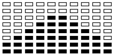 CARE FITNESS CV-311 - motorisé - PRESET PROGRAM PROFILES: - 8
