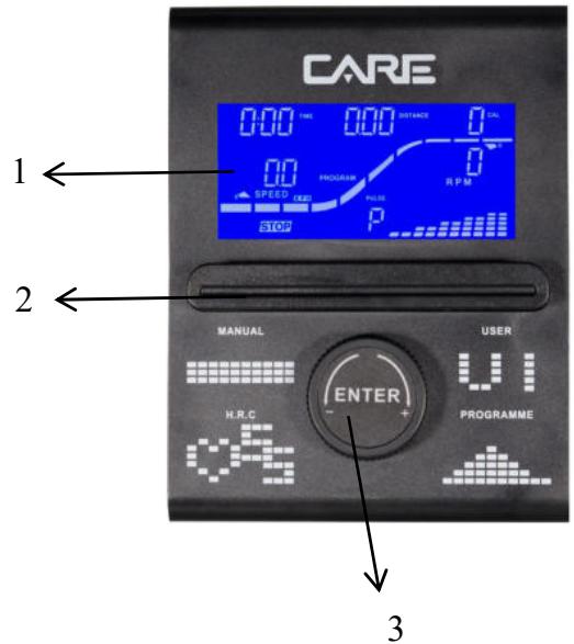 CARE FITNESS CV-535-2 - motorisé - Correo electrónico: service-es@carefitness.com - 2