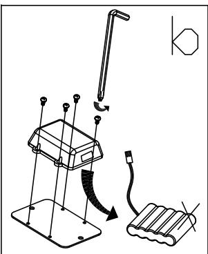 Technical diagram showing mechanical assembly with labeled components and directional arrows indicating motion or movement.