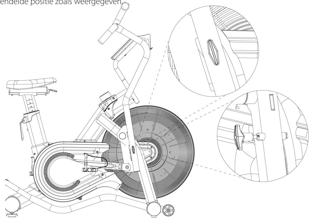 CARE FITNESS CROSSAIR-MAG C2 - ONTGRENDELEN - van de dual action stang terwijl de fiets worden gebruikt - 1