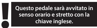 CARE FITNESS CROSSAIR-MAG C2 - 4-2. Collegare il pedale destro - 2