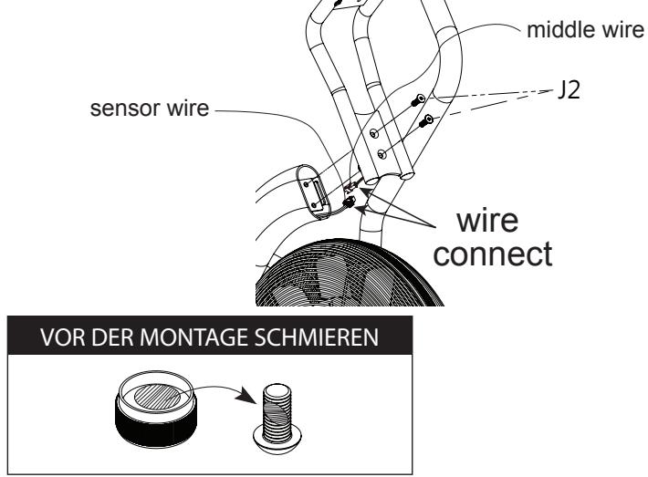 CARE FITNESS CROSSAIR-MAG C2 - Anbringen der Konsolenhalterung - 5