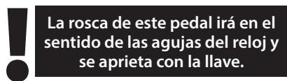CARE FITNESS CROSSAIR-MAG C2 - 4-2. Una el pedal derecho - 2