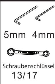 CARE FITNESS CROSSAIR-MAG C2 - 3-2 Anbringen von Befestigungslatte und Verbindungsstange - 13