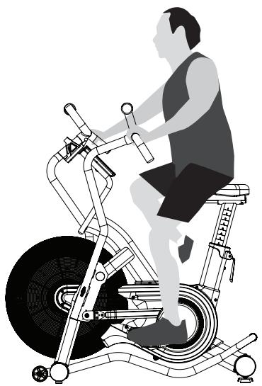 CARE FITNESS CROSSAIR-MAG C2 - Comprobación de la posión correcta: - 3