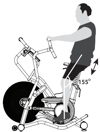 CARE FITNESS CROSSAIR-MAG C2 - Comprobación de la posión correcta: - 1