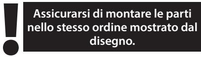 CARE FITNESS CROSSAIR-MAG C2 - 4-1. Collegare il pedale sinistro - 1