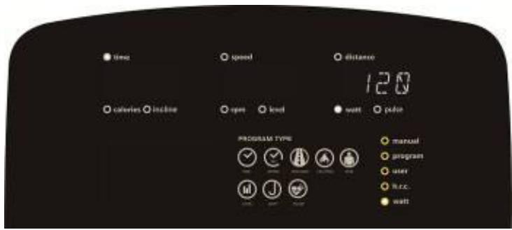 CARE FITNESS PERFORMER LED auto-alimenté - CARE - ergomètre connecté - FUNCION DE VATIOS: - 1