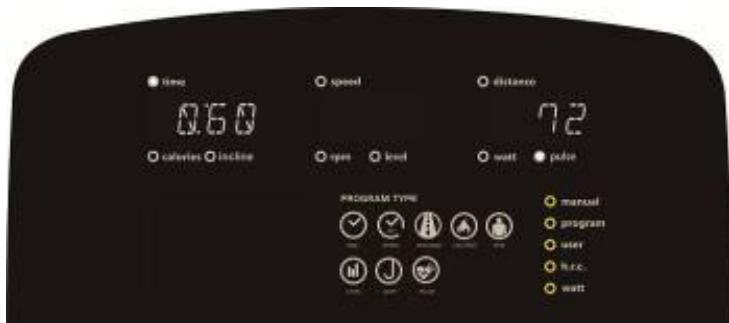 CARE FITNESS PERFORMER LED auto-alimenté - CARE - ergomètre connecté - FUNCION DE RECUPERACION : - 1