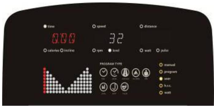 CARE FITNESS PERFORMER LED auto-alimenté - CARE - ergomètre connecté - GEBRUIKERSPROGRAMMAFUNCTIE: - 2