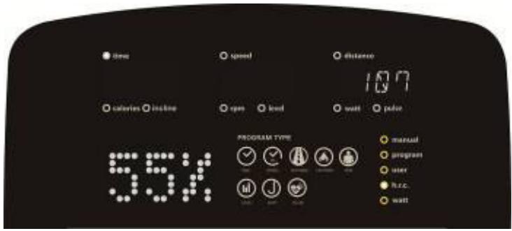 CARE FITNESS PERFORMER LED auto-alimenté - CARE - ergomètre connecté - RC FUNCTION: - 1