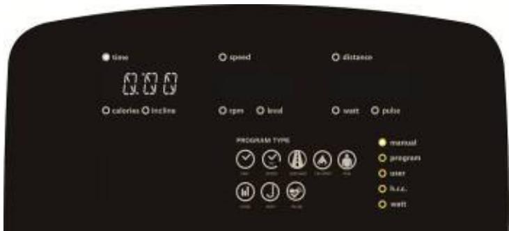CARE FITNESS PERFORMER LED auto-alimenté - CARE - ergomètre connecté - FUNZIONE MANUALE: - 1
