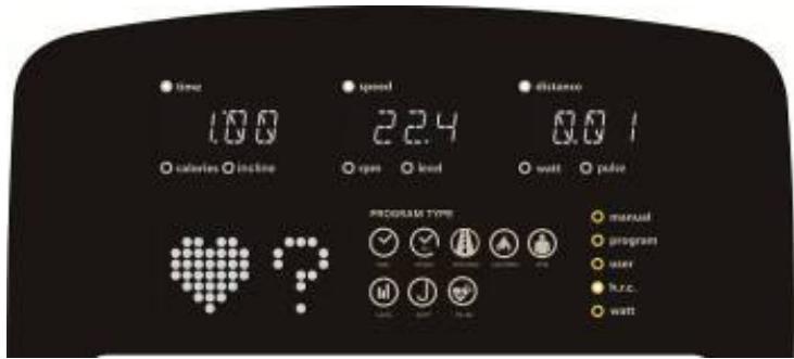 CARE FITNESS PERFORMER LED auto-alimenté - CARE - ergomètre connecté - RC-FUNKTION: - 3