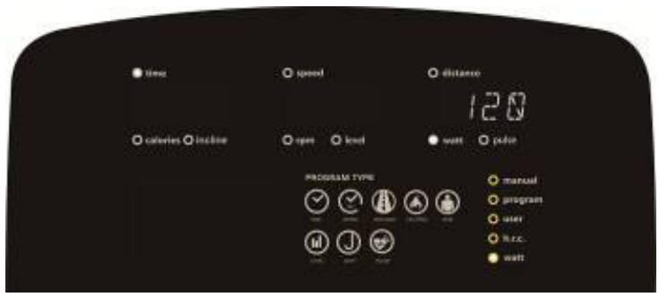 CARE FITNESS ROADSTER LED auto-alimenté - CARE - ergomètre connecté - FONCTION MANUELLE : - 5