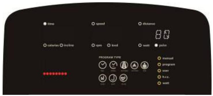 CARE FITNESS ROADSTER LED auto-alimenté - CARE - ergomètre connecté - MANUELLE FUNKTION: - 7