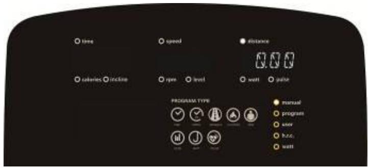 CARE FITNESS ROADSTER LED auto-alimenté - CARE - ergomètre connecté - MANUAL FUNCTION: - 2