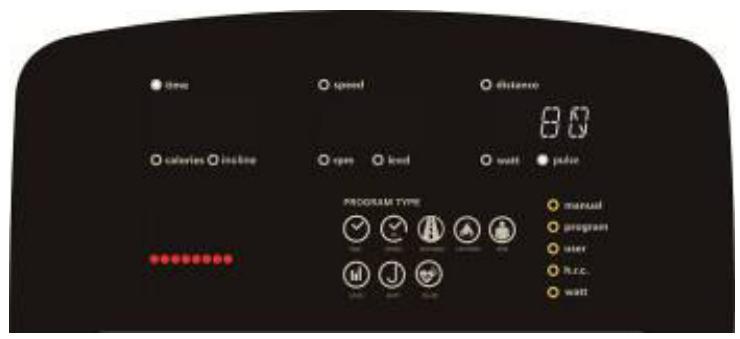 CARE FITNESS ROADSTER LED auto-alimenté - CARE - ergomètre connecté - FONCTION MANUELLE : - 7