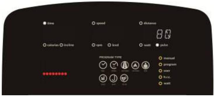 CARE FITNESS ROADSTER LED auto-alimenté - CARE - ergomètre connecté - HANDMATIGE FUNCTIE: - 8