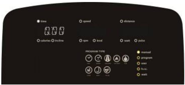 CARE FITNESS ROADSTER LED auto-alimenté - CARE - ergomètre connecté - MANUELLE FUNKTION: - 1