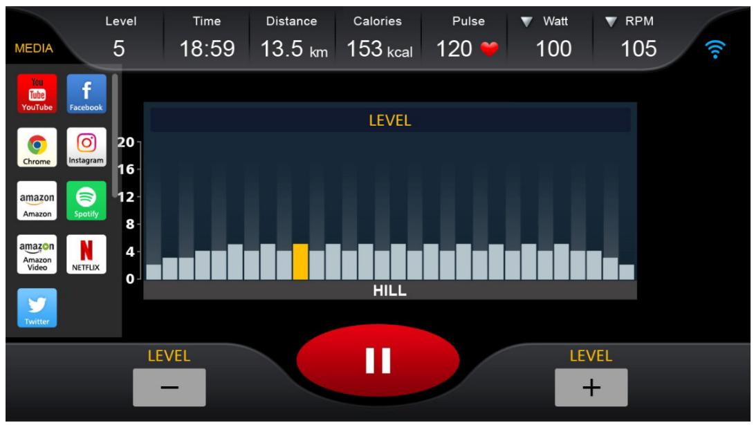 CARE FITNESS PERFORMER TFT auto-alimenté - CARE - ergomètre connecté - Modo MEDIOS - 2