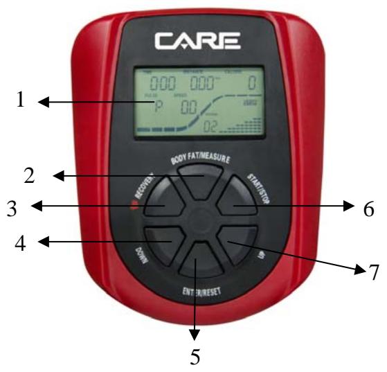CARE FITNESS CE-602 - Bestellung von Einzelteilen - 1