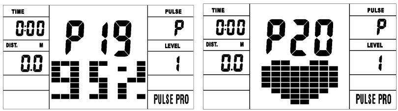 CARE FITNESS ACTIVA 21 programmes - Functions - 7