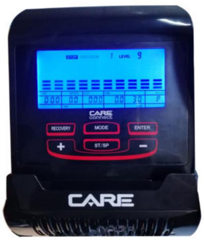 ISRG 1 LEVEL 9 000 00 000 00 30 P CARE CONNECT RECOVERY MODE ENTER + ST/SP - CARE