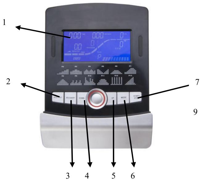 CARE FITNESS CE 5484 - ergomètre connecté - Para solicitar piezas sueltas - 2