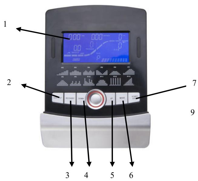 CARE FITNESS CE 5484 - ergomètre connecté - To order spare parts - 4