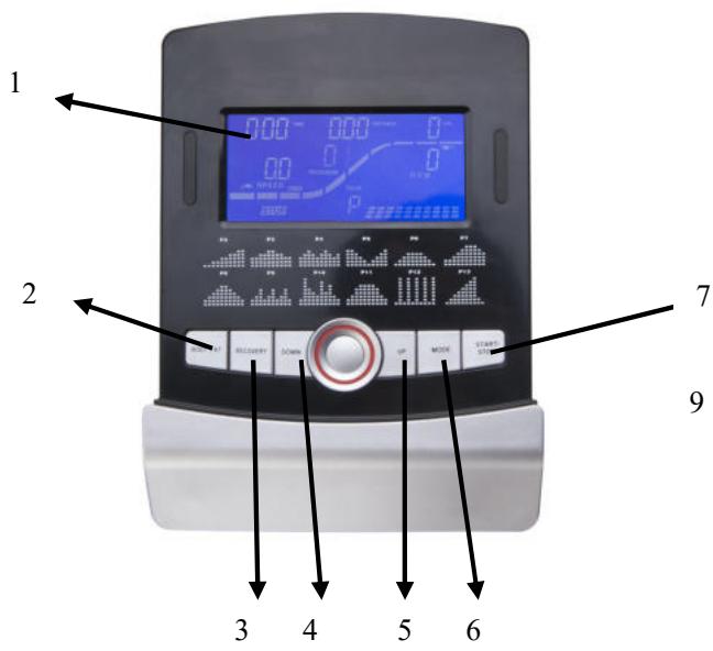 CARE FITNESS CE 5484 - ergomètre connecté - FUNCTIONES: - 24