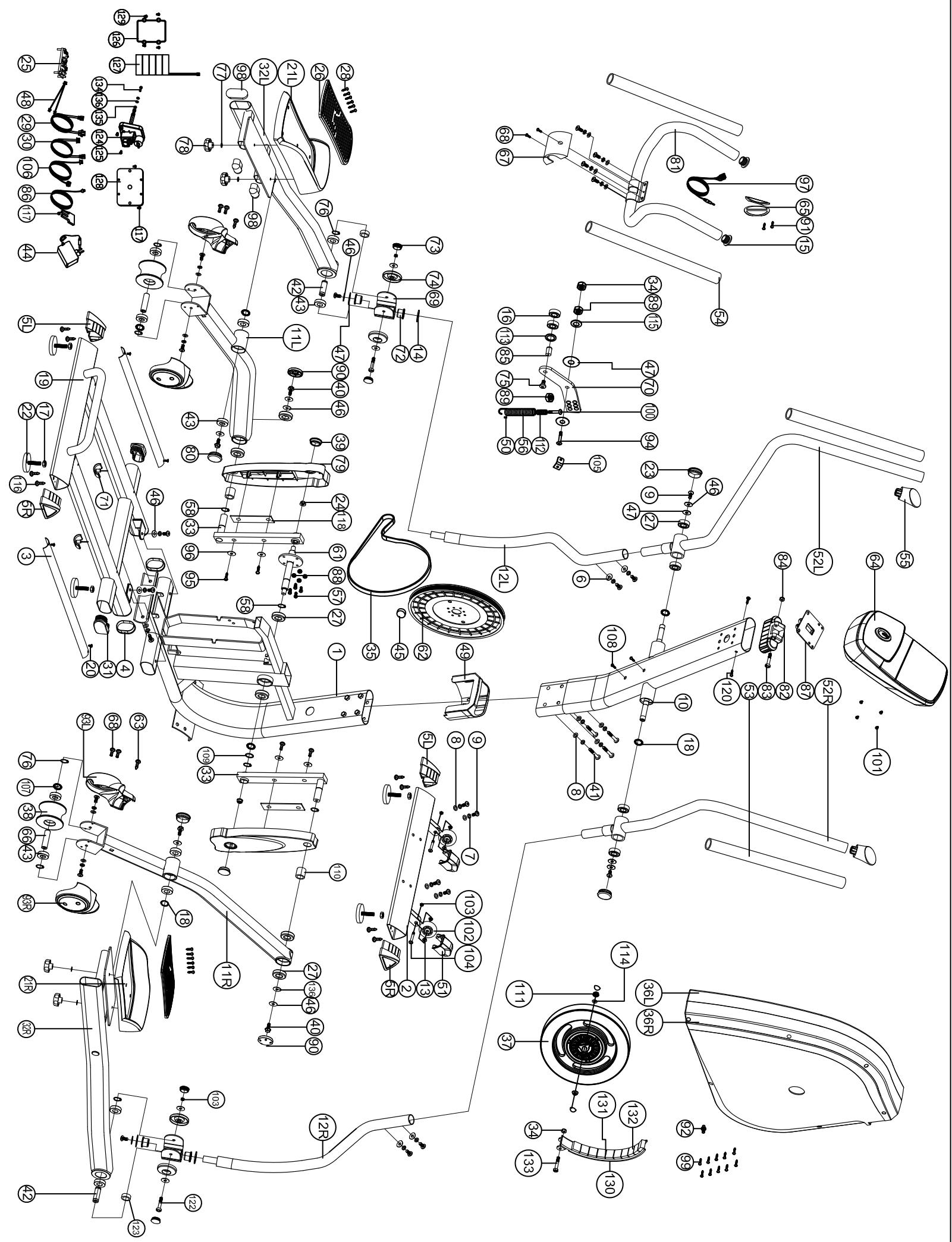 CARE FITNESS HELIS FD auto-alimenté - CARE - ergomètre connecté - 1