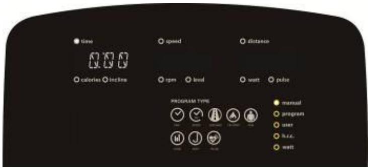 CARE FITNESS ELLIPTER FD LED auto-alimenté - CARE - ergomètre connecté - FONCTION MANUELLE : - 1