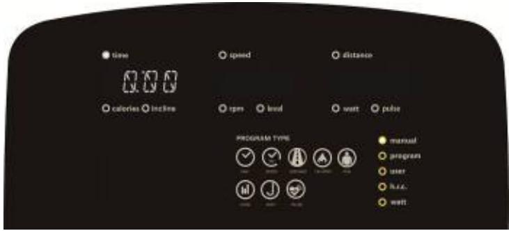 CARE FITNESS ELLIPTER FD LED auto-alimenté - CARE - ergomètre connecté - MANUELLE FUNKTION: - 1