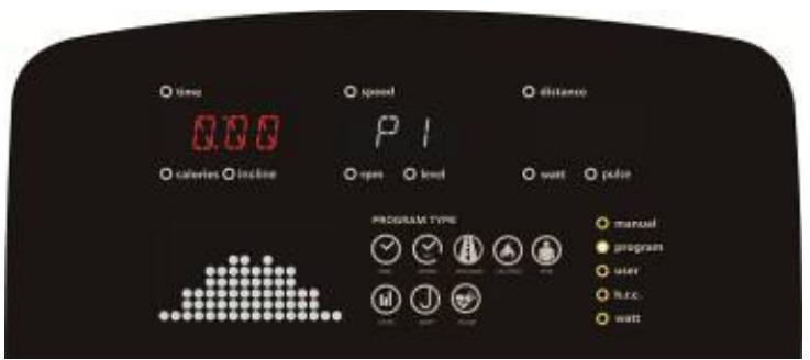 CARE FITNESS ELLIPTER FD LED auto-alimenté - CARE - ergomètre connecté - FUNZIONE DEL PROGRAMMA: - 2