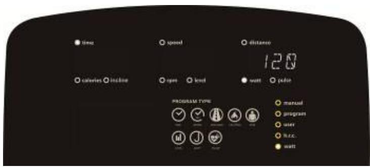 CARE FITNESS ELLIPTER FD LED auto-alimenté - CARE - ergomètre connecté - FUNCION DE VATIOS: - 1