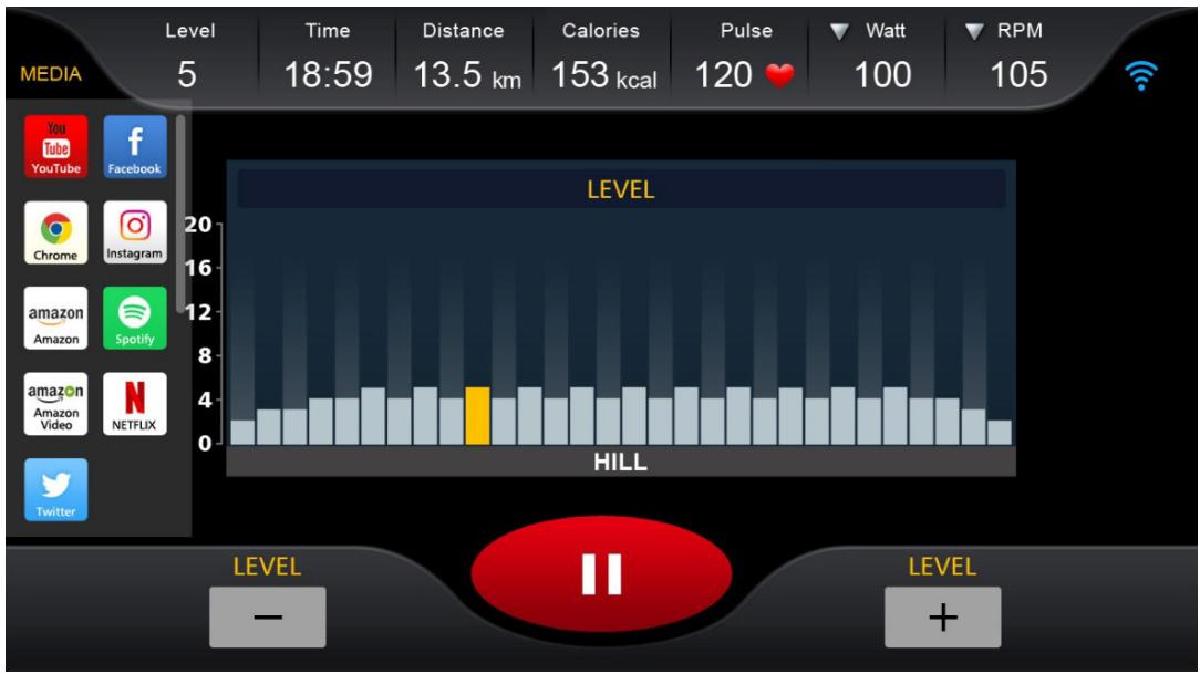 CARE FITNESS ELLIPTER FD écran TFT - CARE - ergomètre connecté - TEST DER Physischen Verfassung - 3