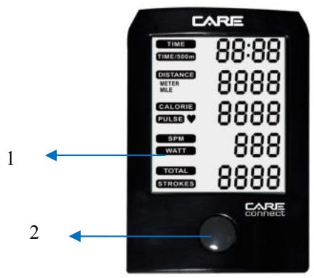 CARE FITNESS Mag flyer KS-2 - Connection bluetooth & application - 1