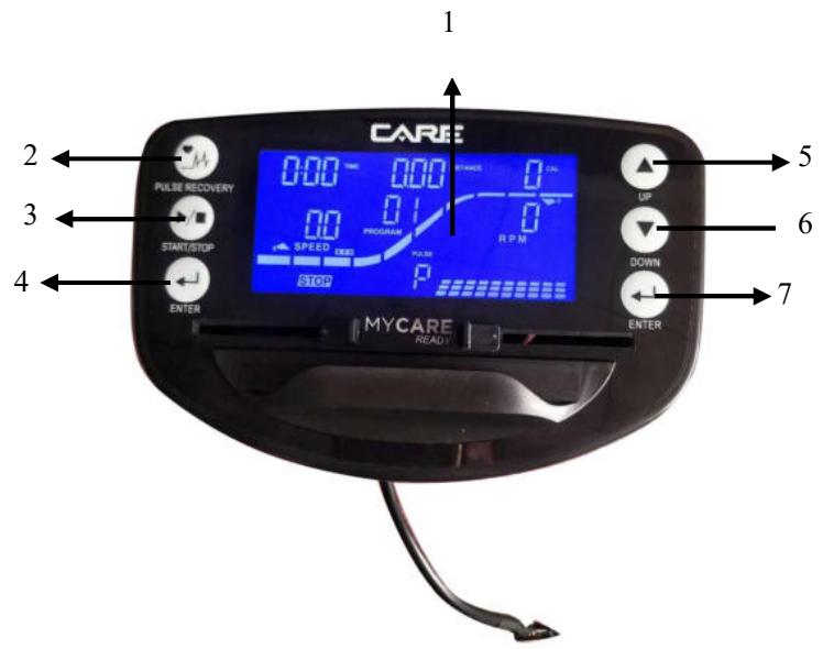 CARE FITNESS Jet 600-2 - CARE - To order spare parts - 2